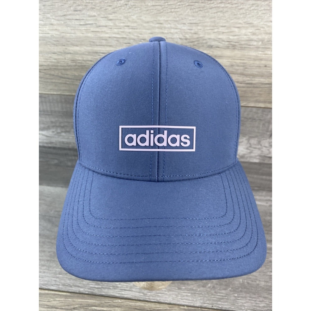 Adidas Womens Core Adjustable Hat Tech Ink Grey Mauve‎ Climalite Cap OSFW NEW